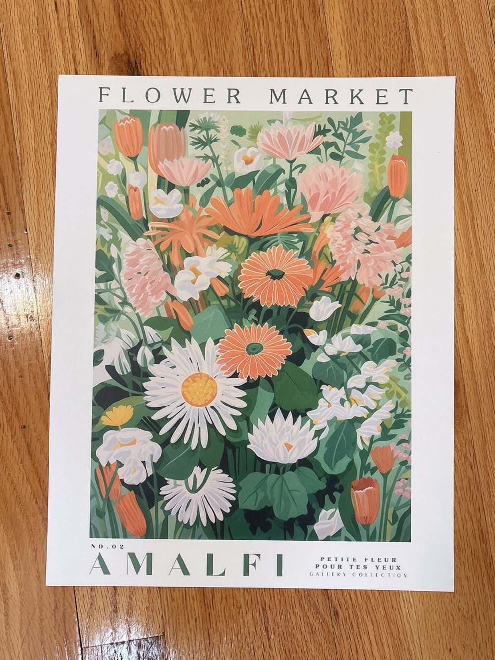 Floral Garden Wall Art Print